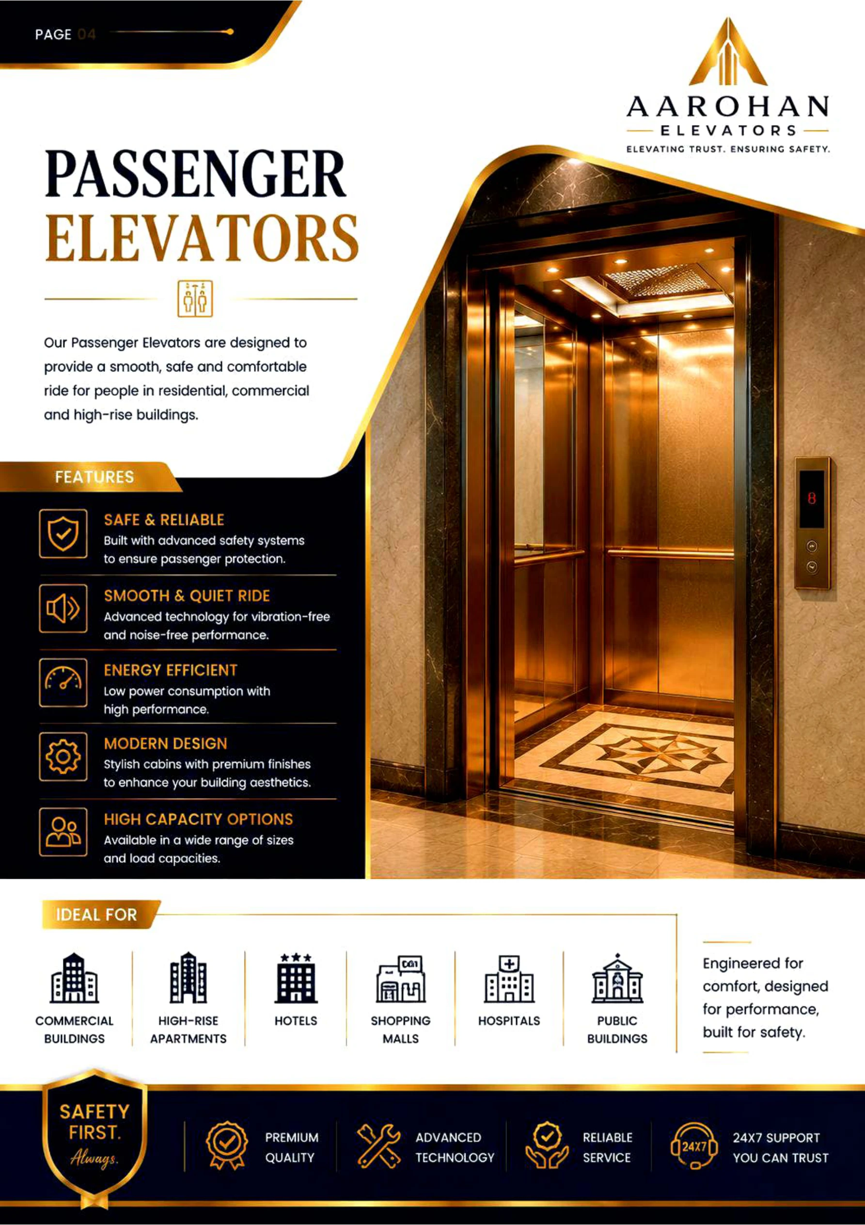 Passenger Elevator - Catalogue Page 6
